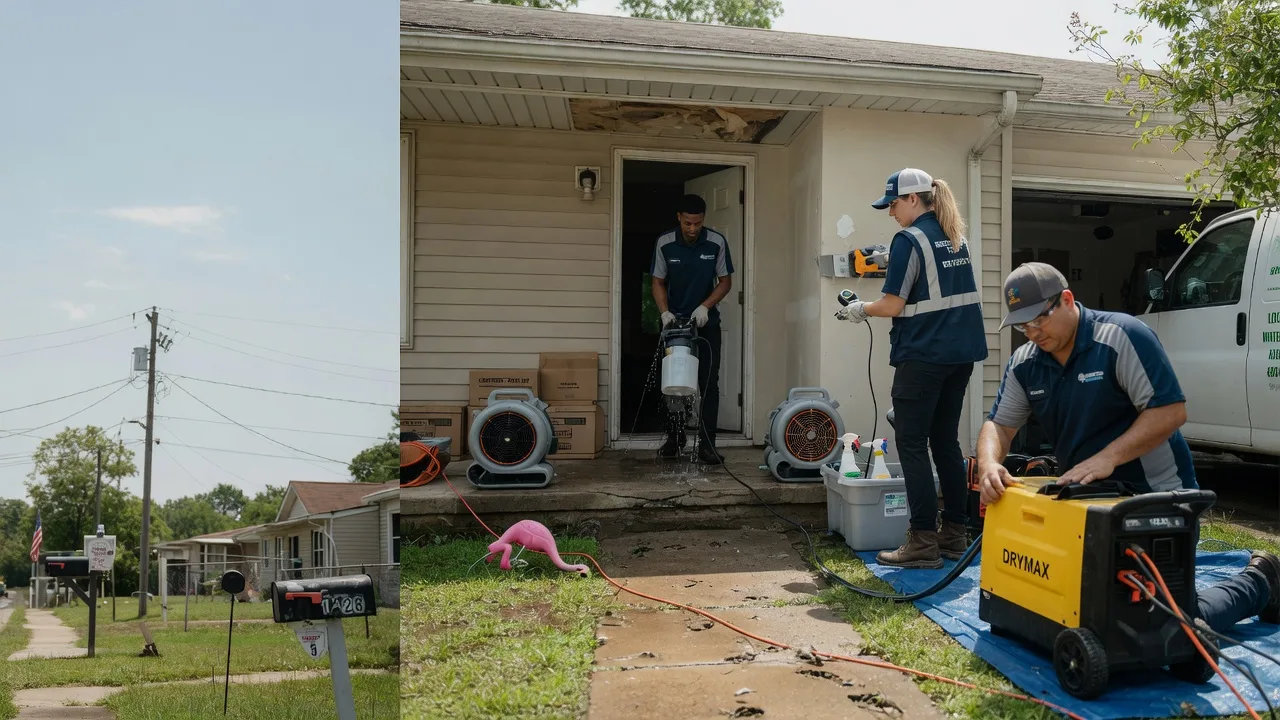Storm Damage Water Removal in Trinity, NC near me
